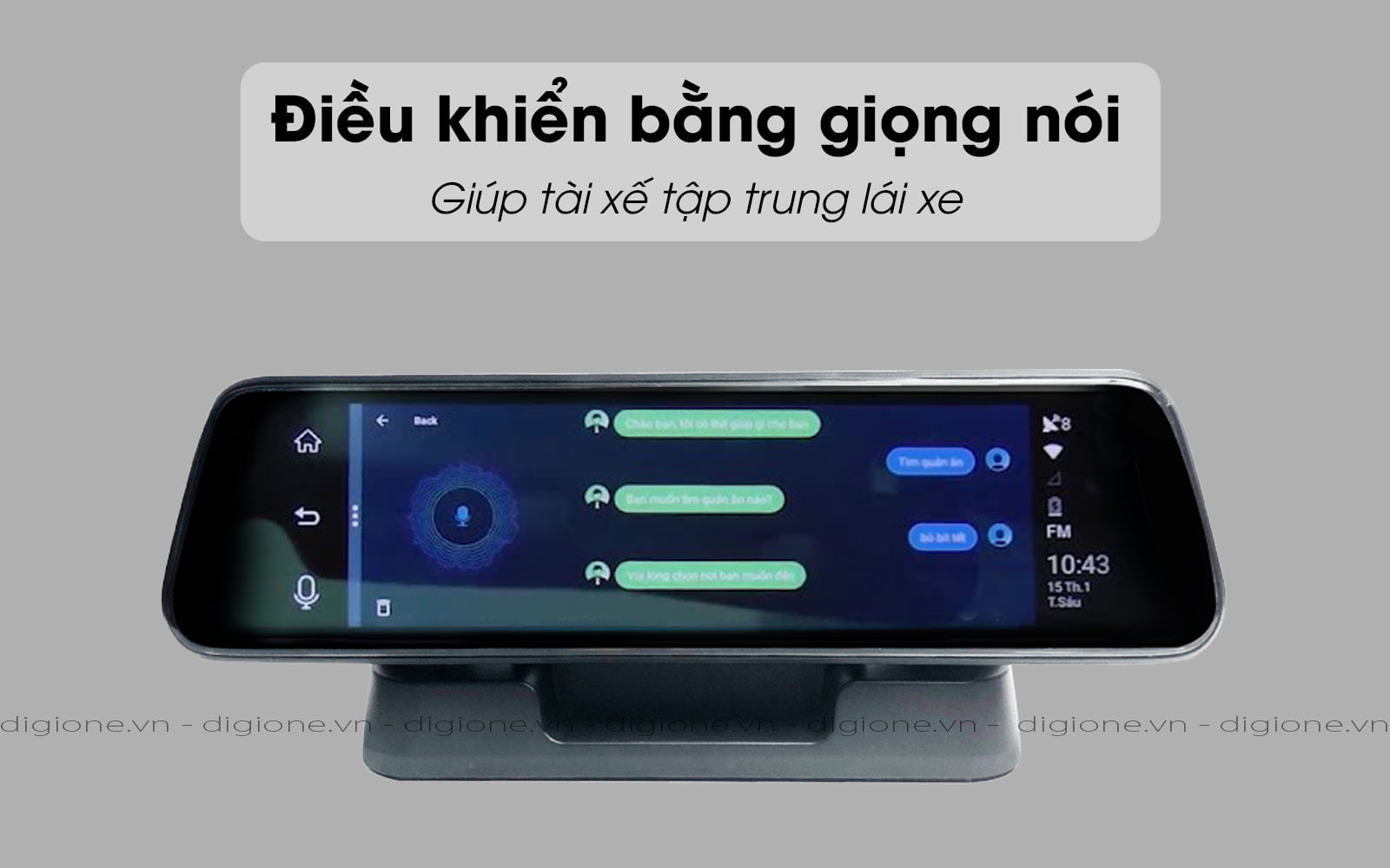 webvision-m39x điều khiển bằng giọng nói