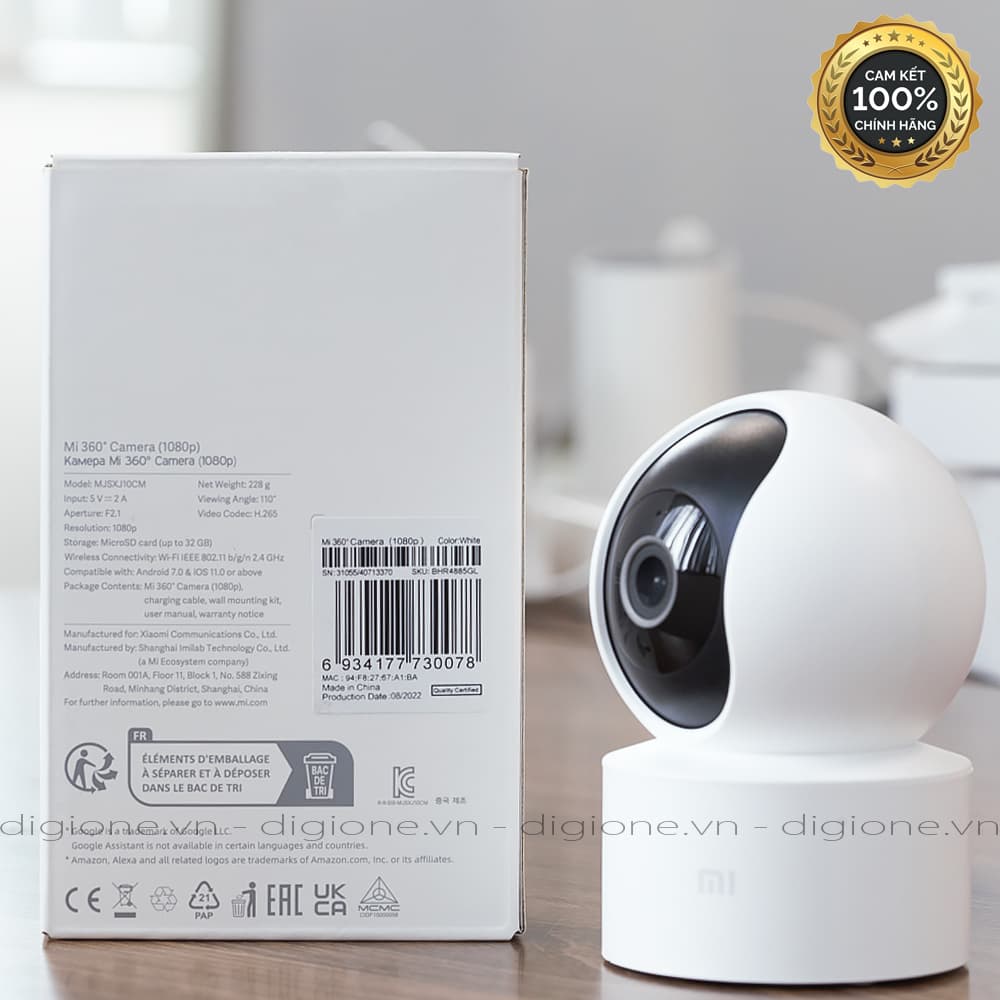 Camera Xiaomi Mi Home Security 360 (BHR4885GL) 1080P