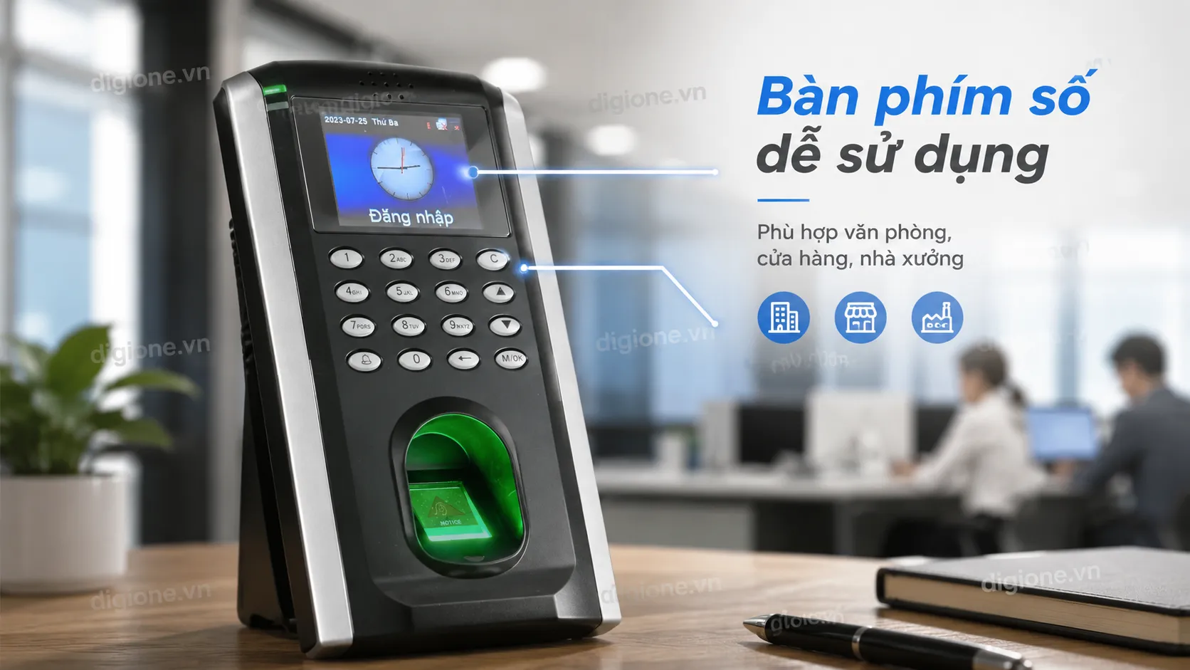 ZKTeco SF200 bảo h&agrave;nh tại nh&agrave;